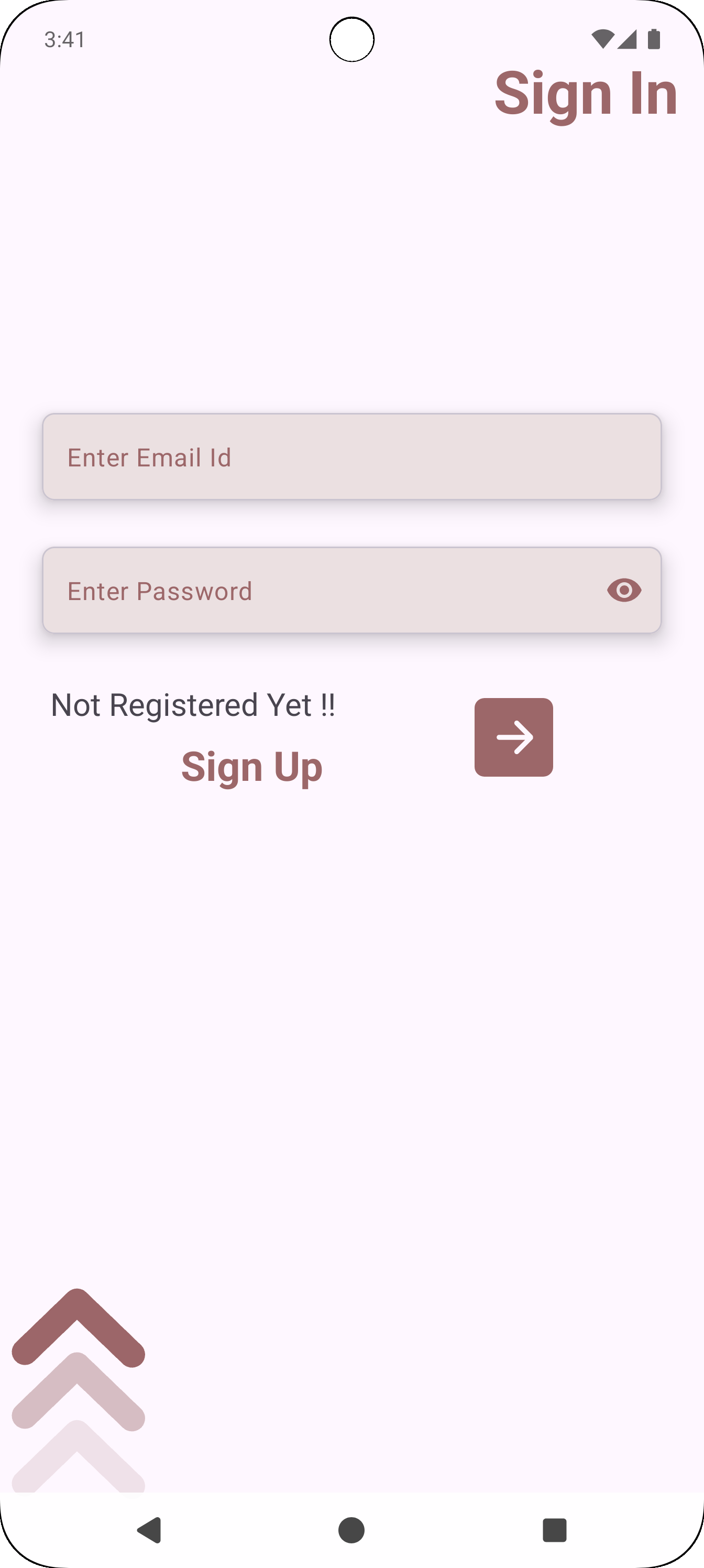 Login Screen